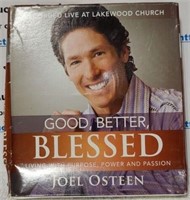 CD Good. Better, BLESSED-Joel Osteen NEW