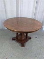 Circular Wooden Dining Table
