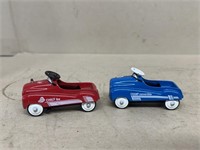 Hallmark pedal car miniature replicas