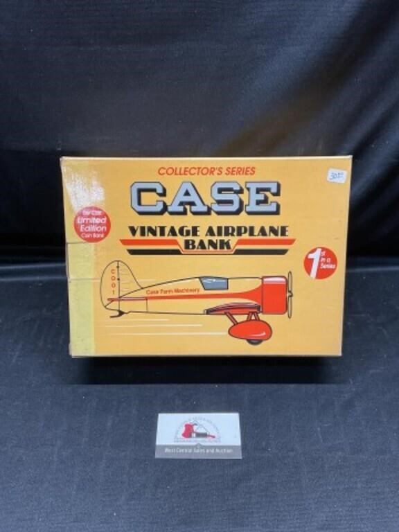 Case Vintage Airplane Bank