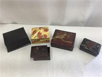 5 Soap and Jewelry Boxes