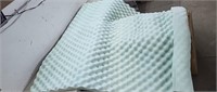 Queen Size 2" Mattress Topper  *appears used, in