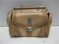 4"x 11"x 7" Leather Purse