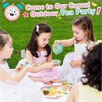 Airlab wooden Tea Party Set for Girls Boys
