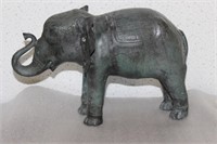 An Asian Metal Elephant