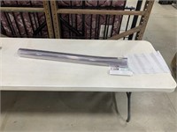 Pvc table cloth 42in wide length unknown