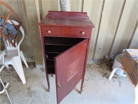 Vintage record cabinet 20x14x40