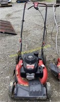 D1. Troy bilt push mower runs