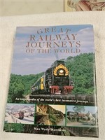 Great Railway Journeys hardback book