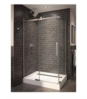 48 in. X 72 in Sliding Frameless Shower Enclosure