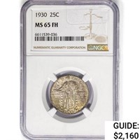 1930 Standing Liberty Quarter NGC MS65 FH