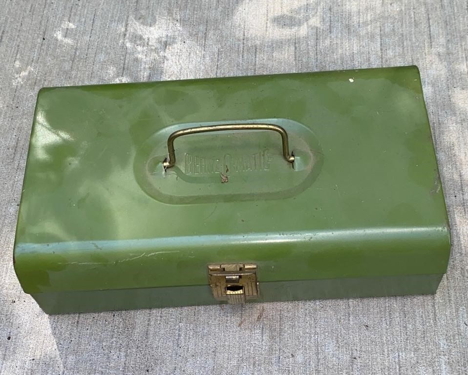 Vintage Bernz O Matic Metal Torch Box With