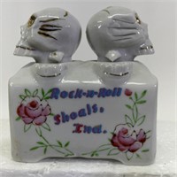 Vintage Skull Nodder Salt & Pepper Shakers