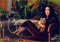 Autograph COA Cher Photo