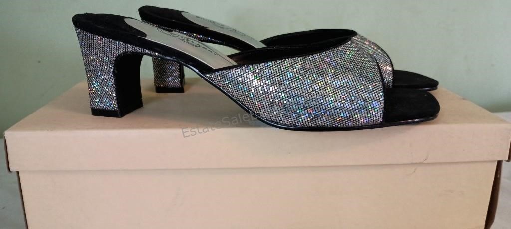 Ladies Sparkle Mules by Chinese Laundry Size 8.5