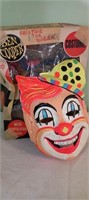 Vintage Ben Cooper Child's Clown Halloween Costume
