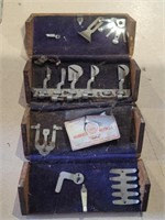 1889 Singer Puzzle Box Sewing Kit