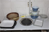 Cookware - Baking stones, Corningware, etc