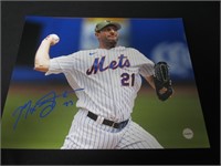 Max Scherzer Signed Mets 8x10 Photo W/Coa