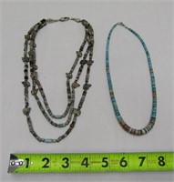 2 Native American Necklaces