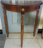 M - HALF-ROUND ACCENT TABLE 11"L (L112)