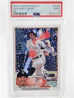 2023 TOPPS HOLIDAY ANTHONY VOLPE SP PSA 9