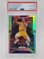 2019 PANINI PRIZM STEPHEN CURRY SILVER PSA 10