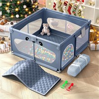 Baby Playpen with Mat