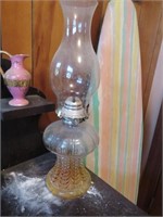 Oil Lamp 17" Tall