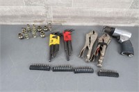 VICE GRIPS / ALLEN WRENCHES/ VARIETY OF CHUCKS