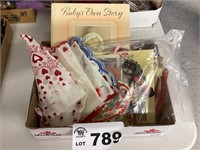 VALENTINE SCARFS - POSTCARDS - BABY BOOK