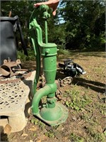 Hoosier Cast Iron  Hand Water Pump