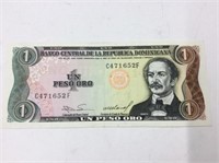 1980-82 1 Peso Dominican Crisp