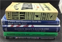 Five Civil War Books