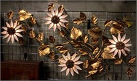 Brevettato Italian Mid Century Wall Sculpture Lamp