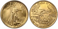 1986 $5 American Gold Eagle 1/10oz  Fine Gold
