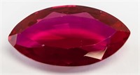 75.85ct Marquise Cut Pink Natural Ruby GGL