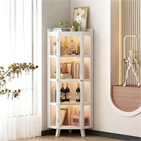 NEW $116 Corner Storage Cabinet, 5 Tier