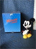 Disney Ceramic Mickey Mouse Bank in Original Box