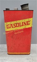 Old GASOLINE Tin Can