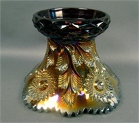 M’burg Hobstar and Feather Tulip Top Punch Bowl