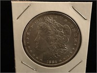 1884 O Morgan Silver Dollar UNC