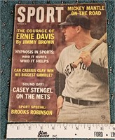 Vintage Sport Magazine Mickey Mantle