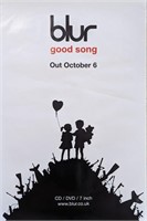 Original Blur Poster Designed by Banksy