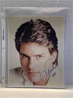 Tom Cruise Autographed 8x10 Photo