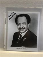 Sherman Hemsley Autographed 8x10 Photo