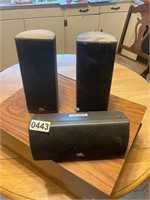 3- JBL speakers 150 SICEN, and 150 SISAT