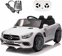 Ride on Car Electric Car for Kids  12V  White