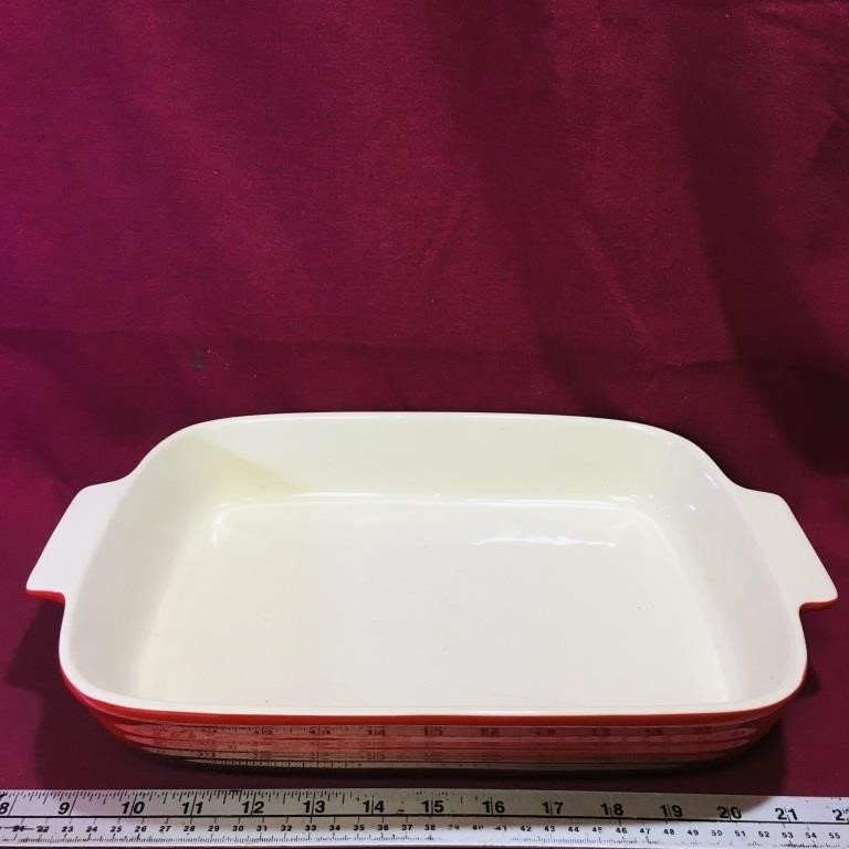 Large Ceramic Casserole / Baking Dish