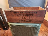 Advertising- High Explosives box